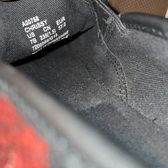 Coach Chrissy Buffalo Plaid Wool Sneakers - Picture 12 of 12